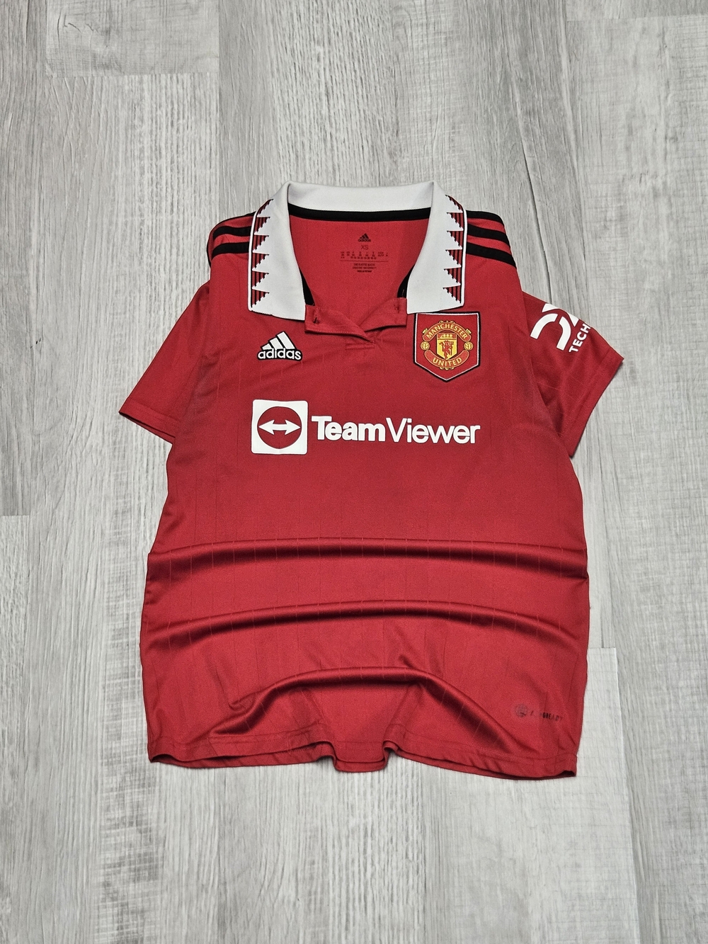 Adidas Manchester United Men’s XS Red Home Jersey TeamViewer